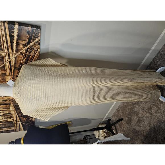 Nwt Haute Hippie Crochet Maxi Coverup with Shell Accents - Picture 3 of 7